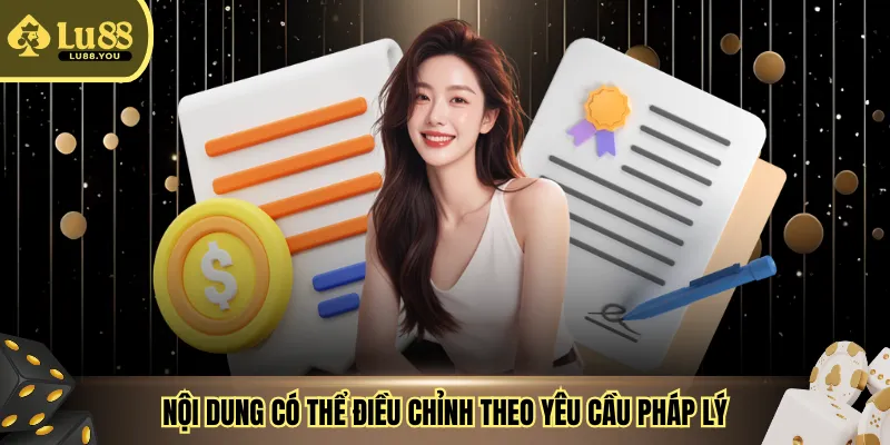 Nội dung có thể điều chỉnh theo yêu cầu pháp lý